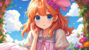 天秤座古风少女绘画技巧：从线条勾勒到色彩晕染全解析
